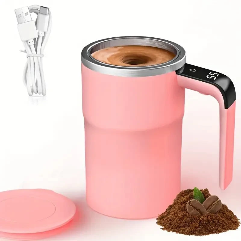 Magnetic Stirring Coffee Cup