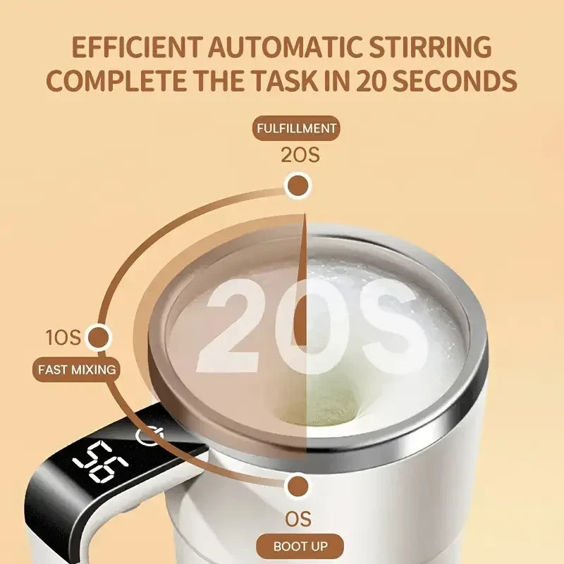 Magnetic Stirring Coffee Cup