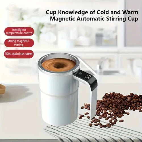 Magnetic Stirring Coffee Cup